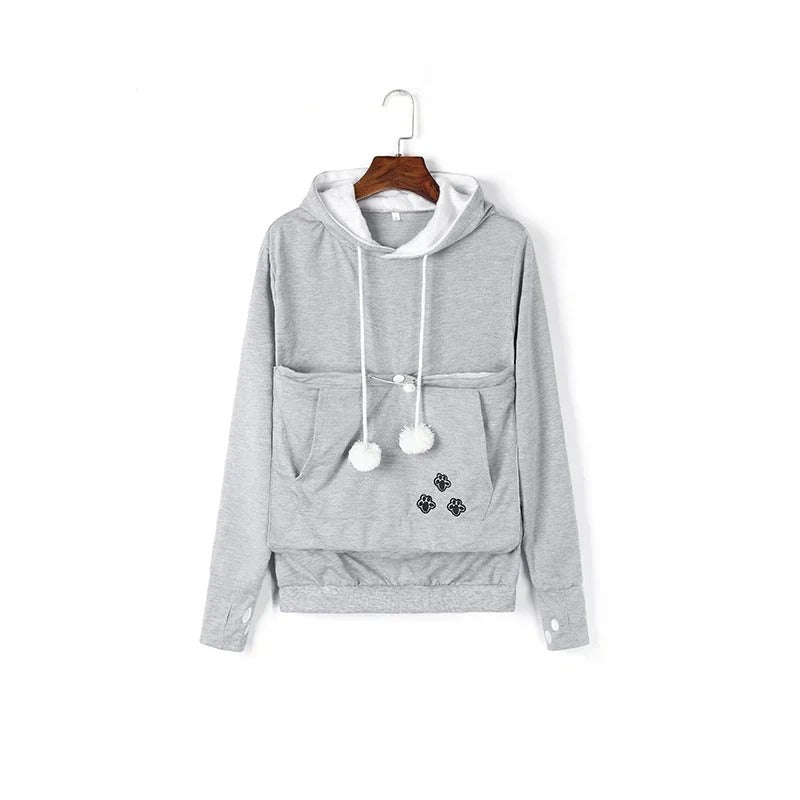 Women’s Hoodie with Pet Pocket – Casual & Cosy