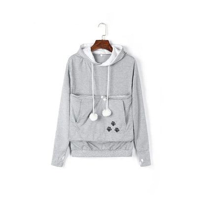 Women’s Hoodie with Pet Pocket – Casual & Cosy
