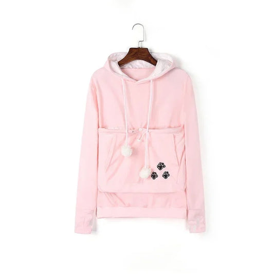 Women’s Hoodie with Pet Pocket – Casual & Cosy