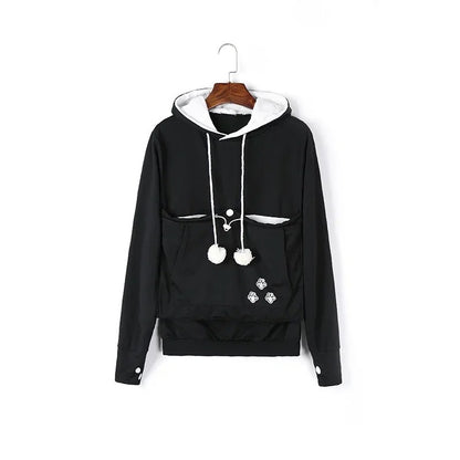 Women’s Hoodie with Pet Pocket – Casual & Cosy