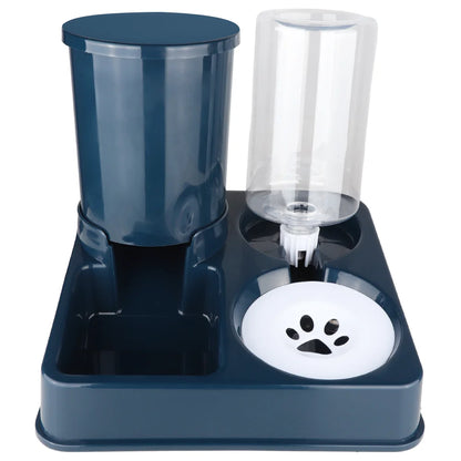 [UK STOCK] Automatic Cat Feeder & Water Dispenser – 2-in-1 Food and Water Station