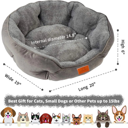 Pet Bed for Small and Large Pets – Soft, Washable & Water-Resistant