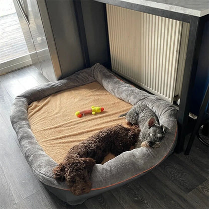 Jumbo Large Orthopedic Dog Bed – Memory Foam Pet Sofa Couch
